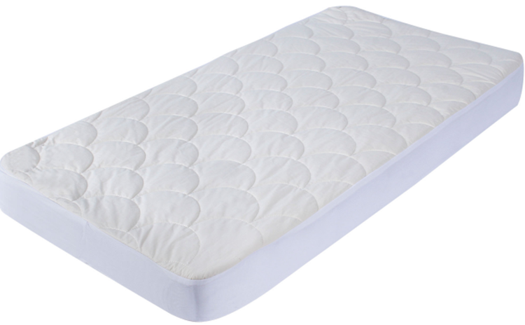 Organic cotton baby crib pad