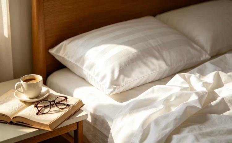 Cotton Pillowcase with Envelope Closure, White Soft Breathable Pillow Cover for Hotel, Home and Bulk Wholesale